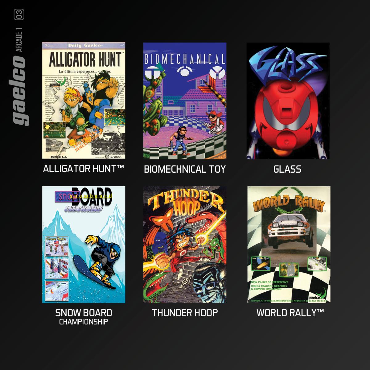 Blaze Evercade - Gaelco Arcade Collection 1 - Cartouche Arcade n°3 - Jeux Rétro - Evercade - Shop Just for Games