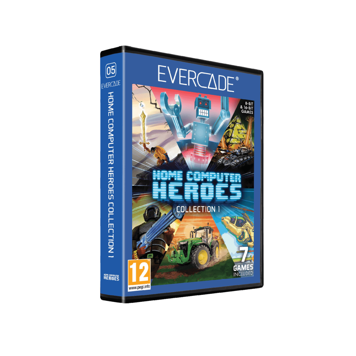 Blaze Evercade - Home Computer Heroes Collection 1 - Cartouche N°05 "Home Computers" - Jeux Rétro - Evercade - Shop Just for Games