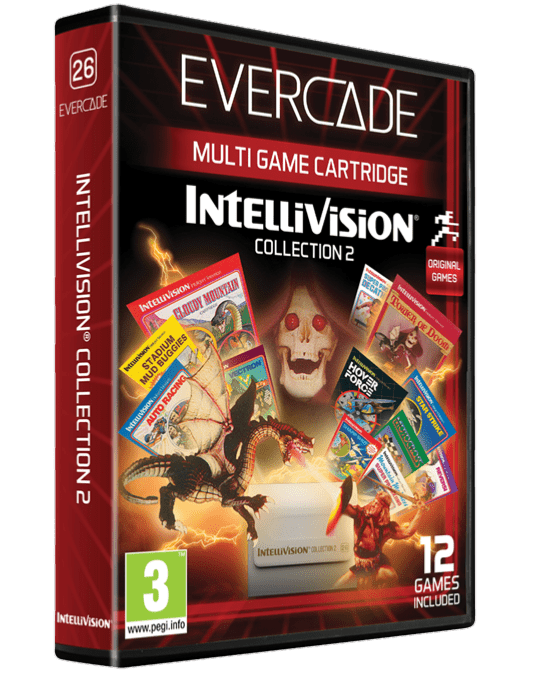 Blaze Evercade - Intellivision Cartridge 2 - Cartouche n° 26 - Jeux Rétro - Evercade - Shop Just for Games