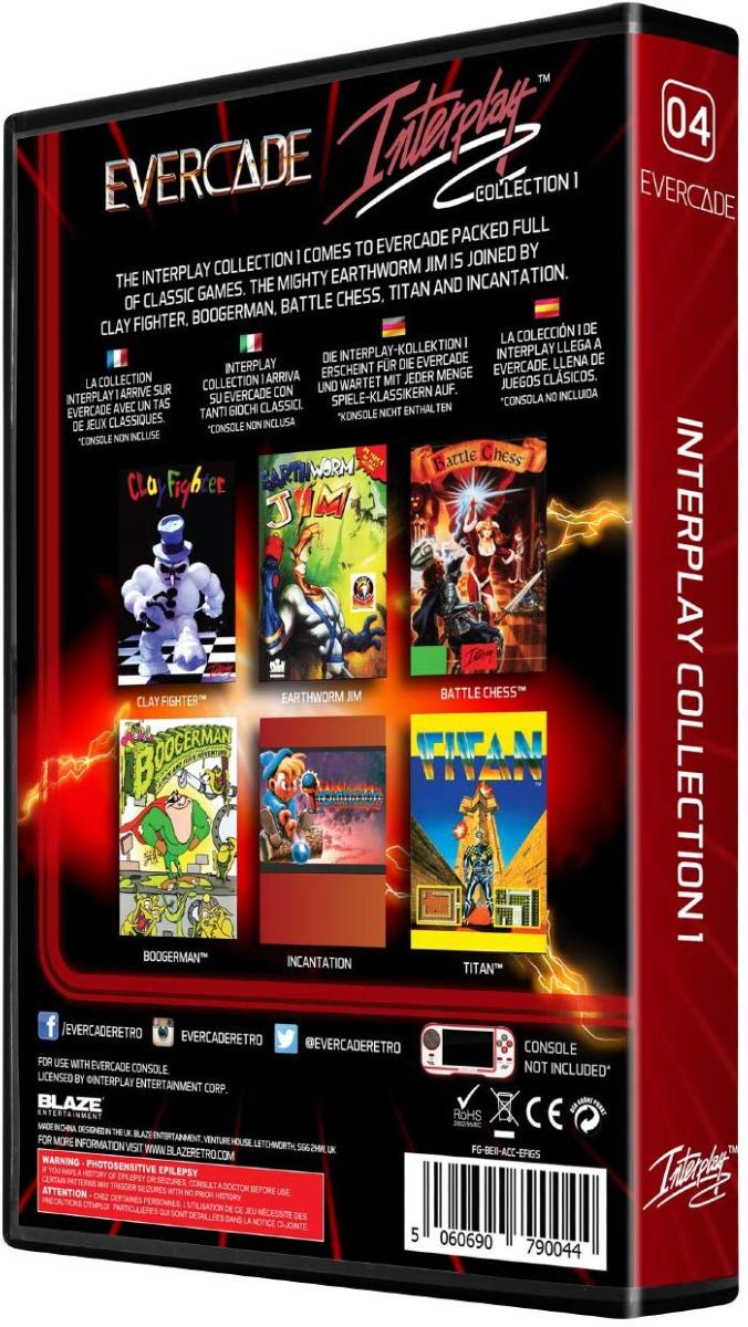 Blaze Evercade - InterPlay Collection 1 - Cartouche n° 04 - Jeux Rétro - Evercade - Shop Just for Games