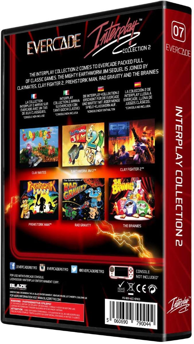 Blaze Evercade - InterPlay Collection 2 - Cartouche n° 07 - Jeux Rétro - Evercade - Shop Just for Games