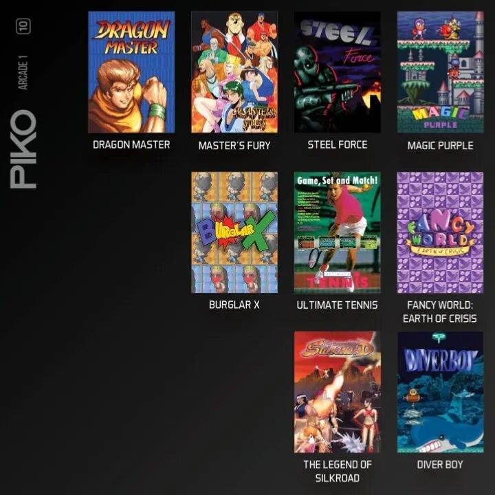 Blaze Evercade - Piko Arcade Collection 1 - Cartouche Arcade N° 10 - Jeux Rétro - Evercade - Shop Just for Games