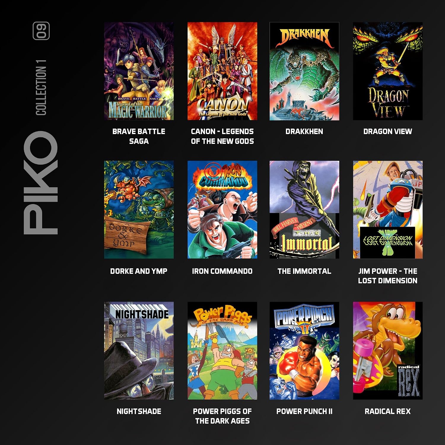 Blaze Evercade - Piko Collection 1 Reissue - Cartridge #09
