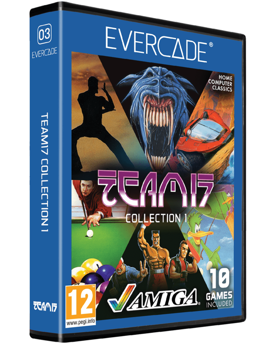 Blaze Evercade - Team 17 Amiga Collection 1 - Cartouche "Home Computers" n° 03 - Jeux Rétro - Evercade - Shop Just for Games