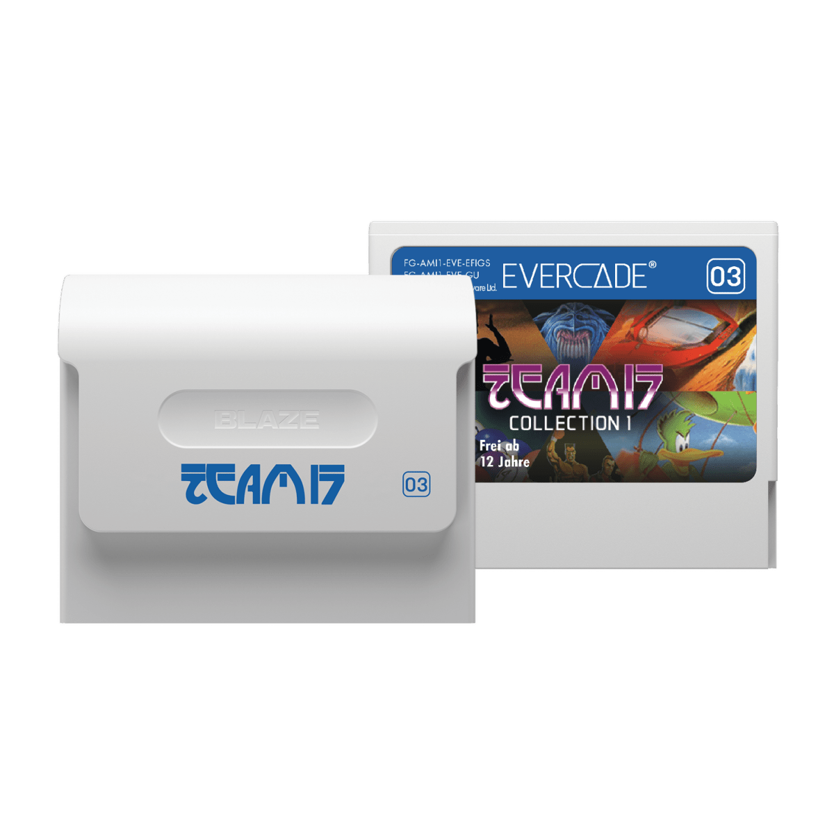 Blaze Evercade - Team 17 Amiga Collection 1 - Cartouche "Home Computers" n° 03 - Jeux Rétro - Evercade - Shop Just for Games