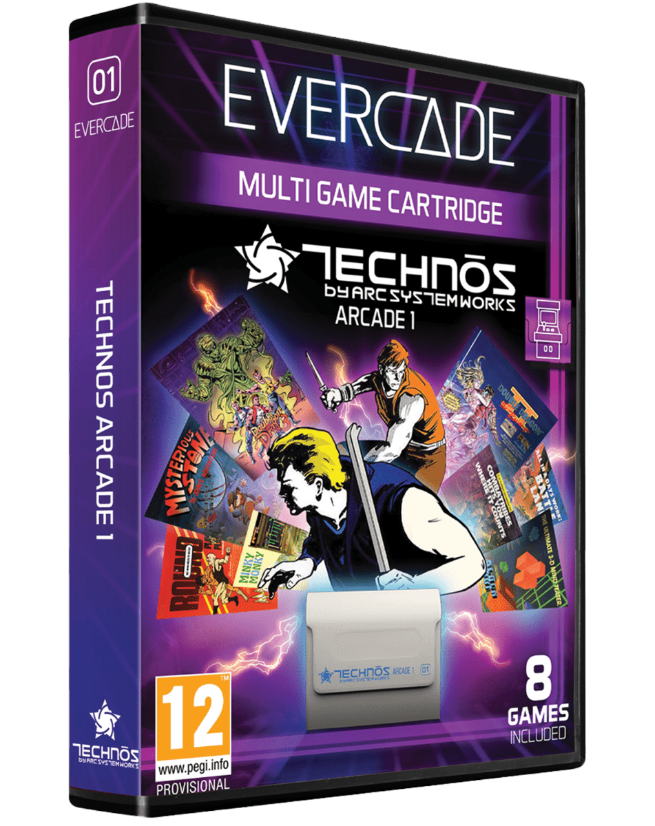 Blaze Evercade - Technos Arcade Collection 1 - Cartouche Arcade n°1 - Jeux Rétro - Evercade - Shop Just for Games