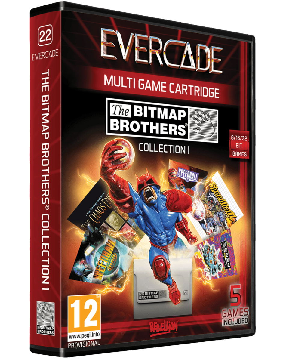 Blaze Evercade - The Bitmap Brothers Collection 1 - Cartouche n° 22 - Jeux Rétro - Evercade - Shop Just for Games