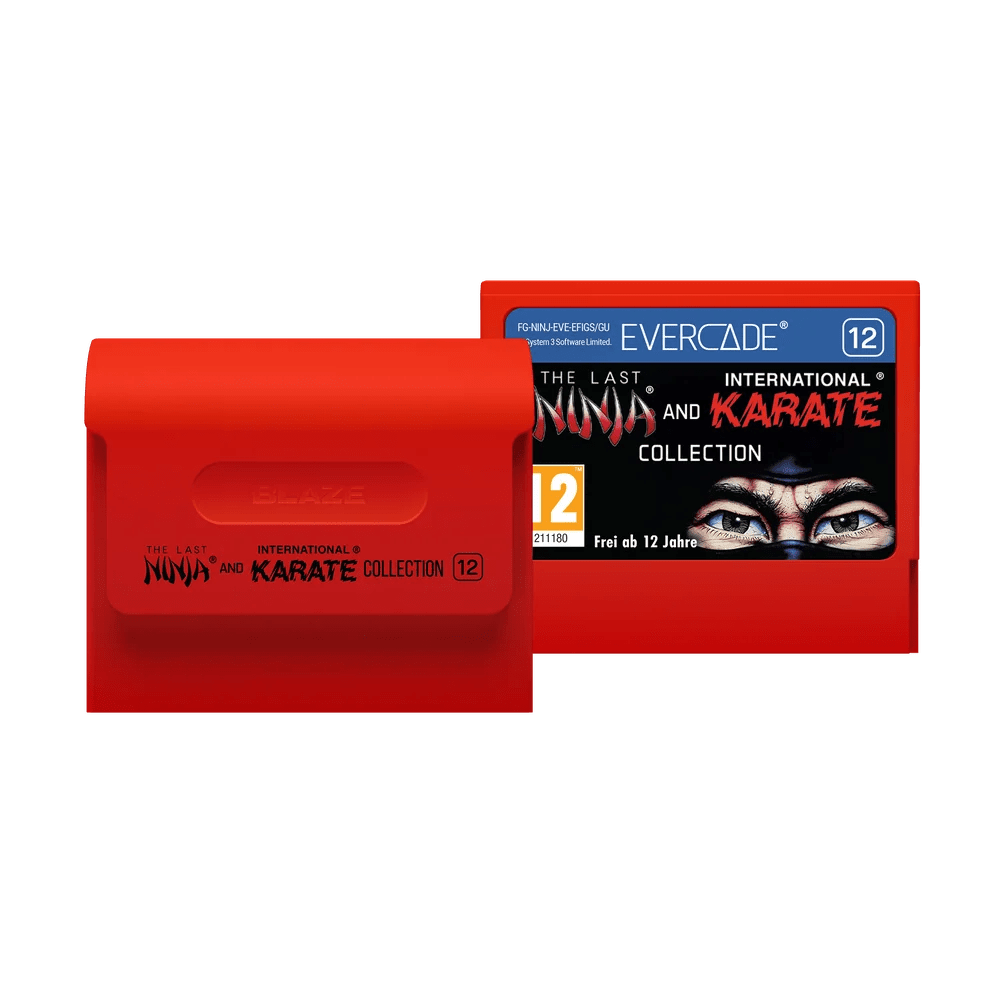 Blaze Evercade - The Last Ninja & International Karate Collection - Cartouche n°12 - Jeux Rétro - Evercade - Shop Just for Games