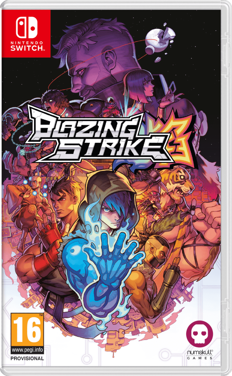 Blazing Strike Nintendo Switch - Jeux Vidéo Physique - NUMSKULL - Shop Just for Games