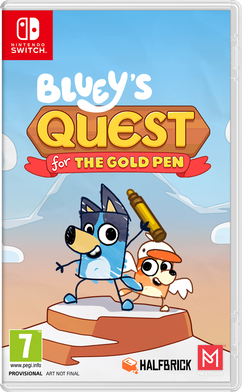Bluey's Quest for the Gold Pen Nintendo Switch - Jeux Vidéo Physique - UIE - Shop Just for Games