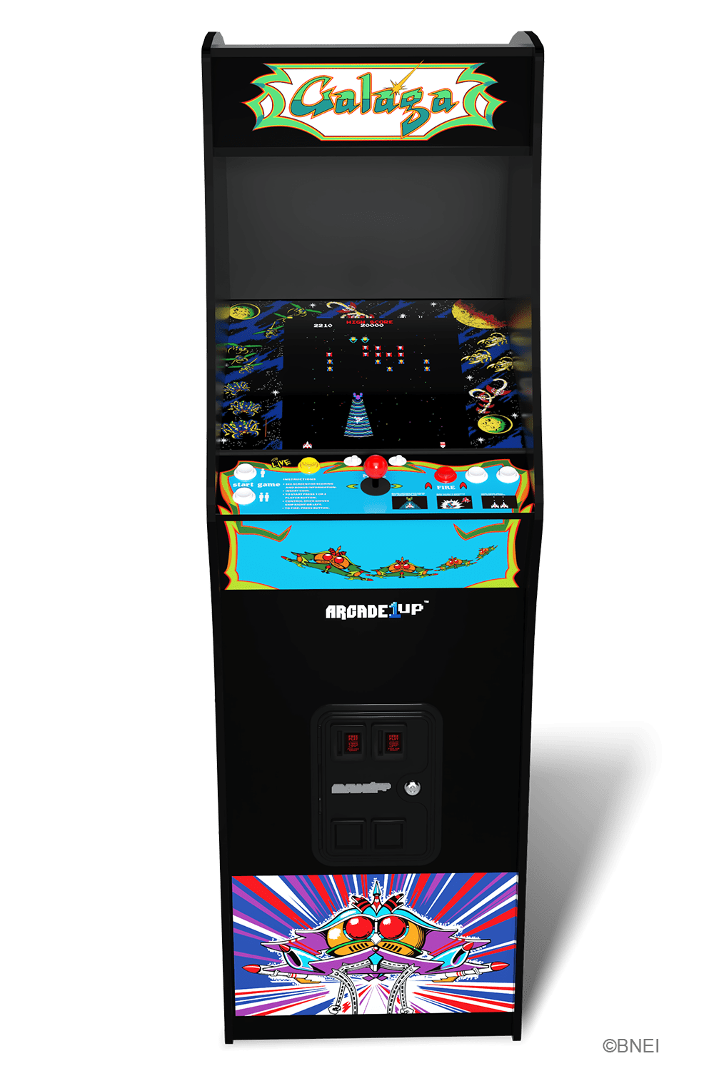 Arcade1Up GALAGA Deluxe Arcade Machine