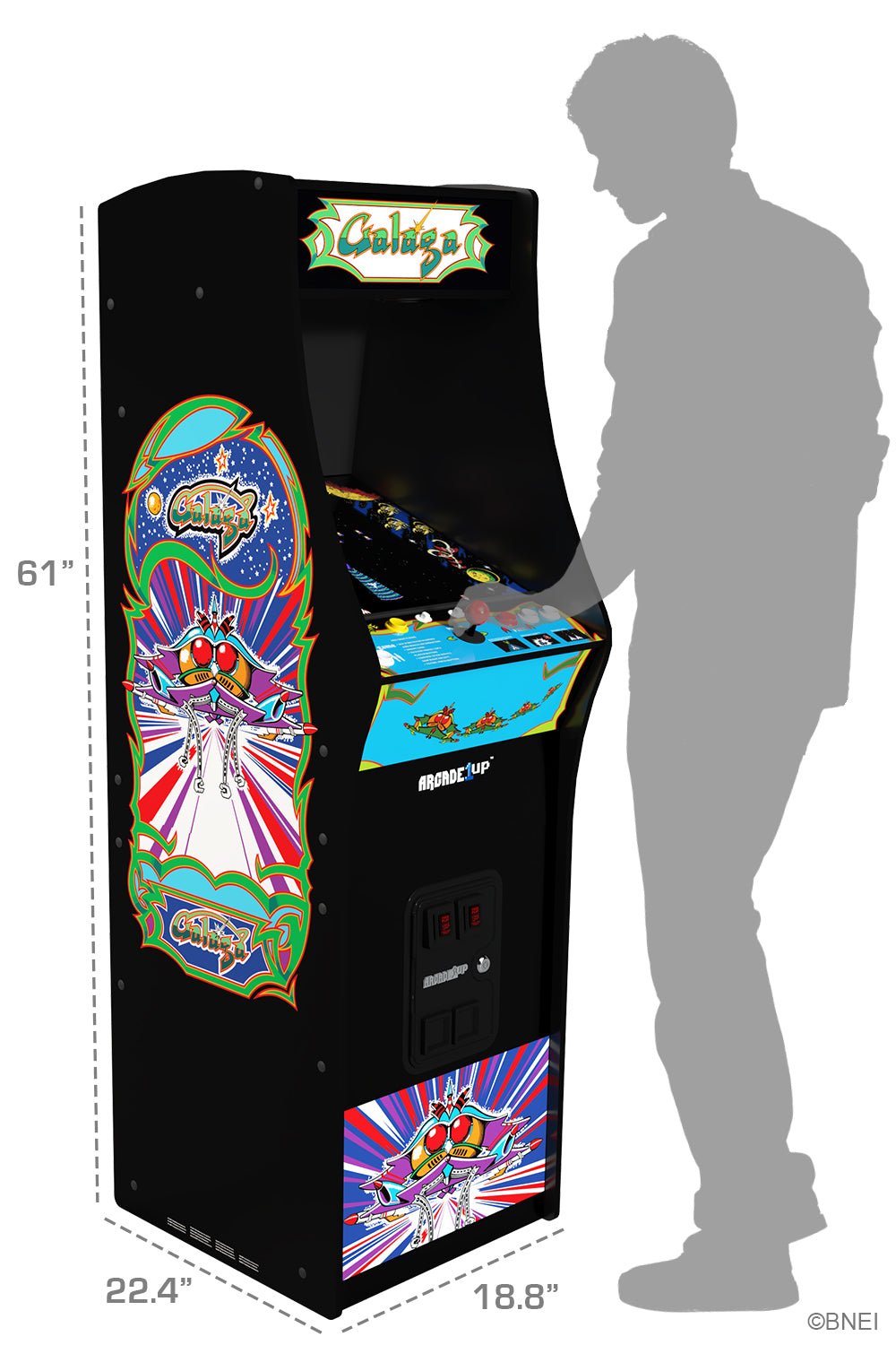Arcade1Up GALAGA Deluxe Arcade Machine