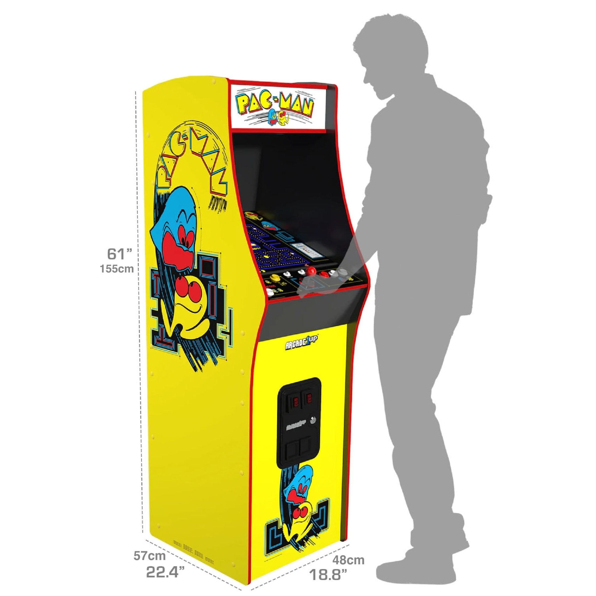 Arcade1Up Pac-Man Deluxe Arcade Machine