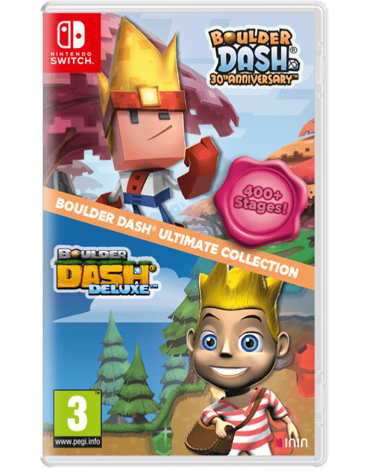Boulder Dash Ultimate Collection Nintendo SWITCH - Jeux Vidéo Physique - ININ - Shop Just for Games