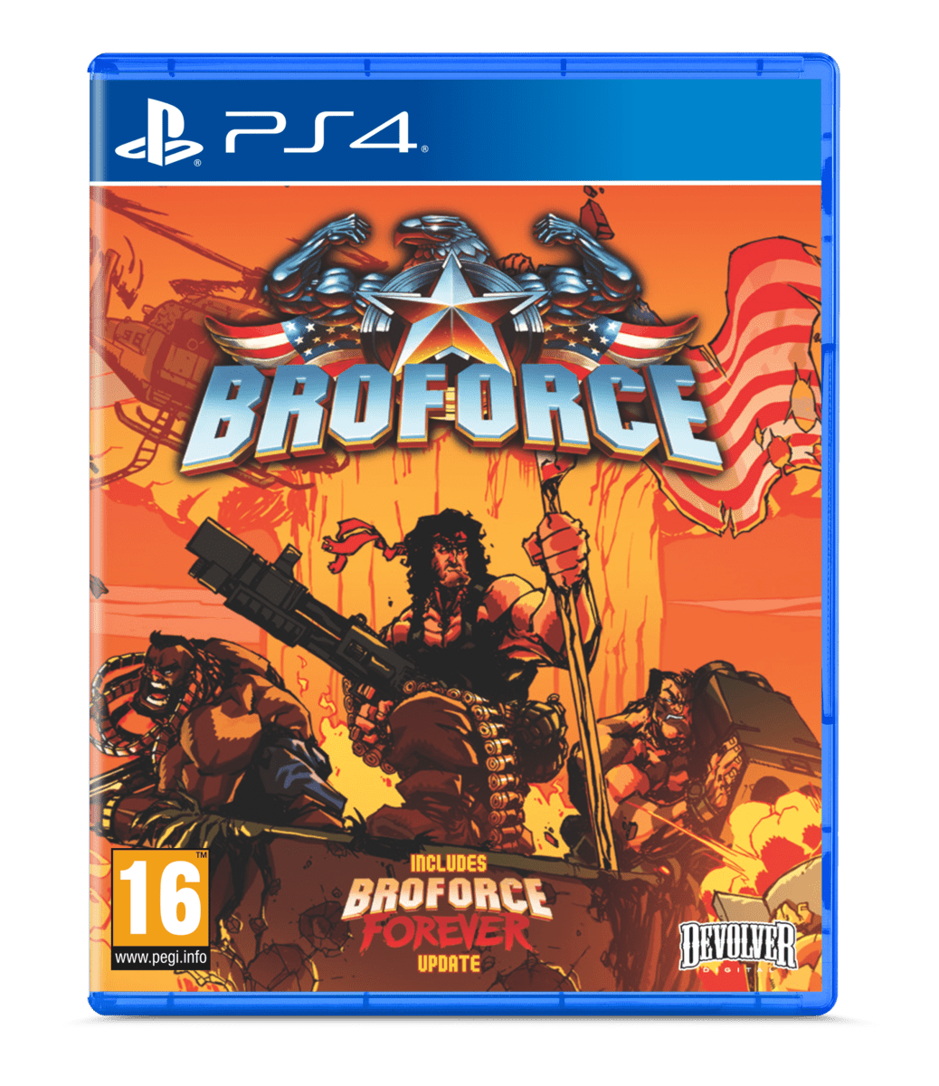 Broforce PS4 - Jeux Vidéo Physique - Devolver Digital - Shop Just for Games