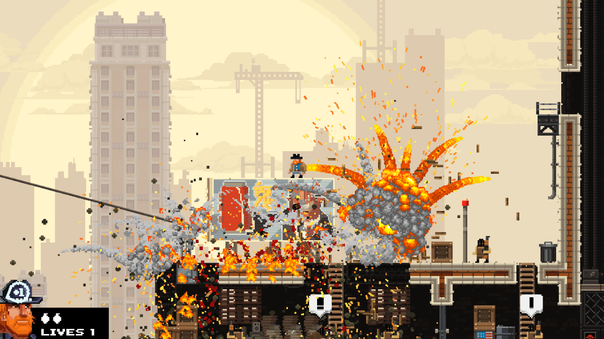 Broforce PS4 - Jeux Vidéo Physique - Devolver Digital - Shop Just for Games