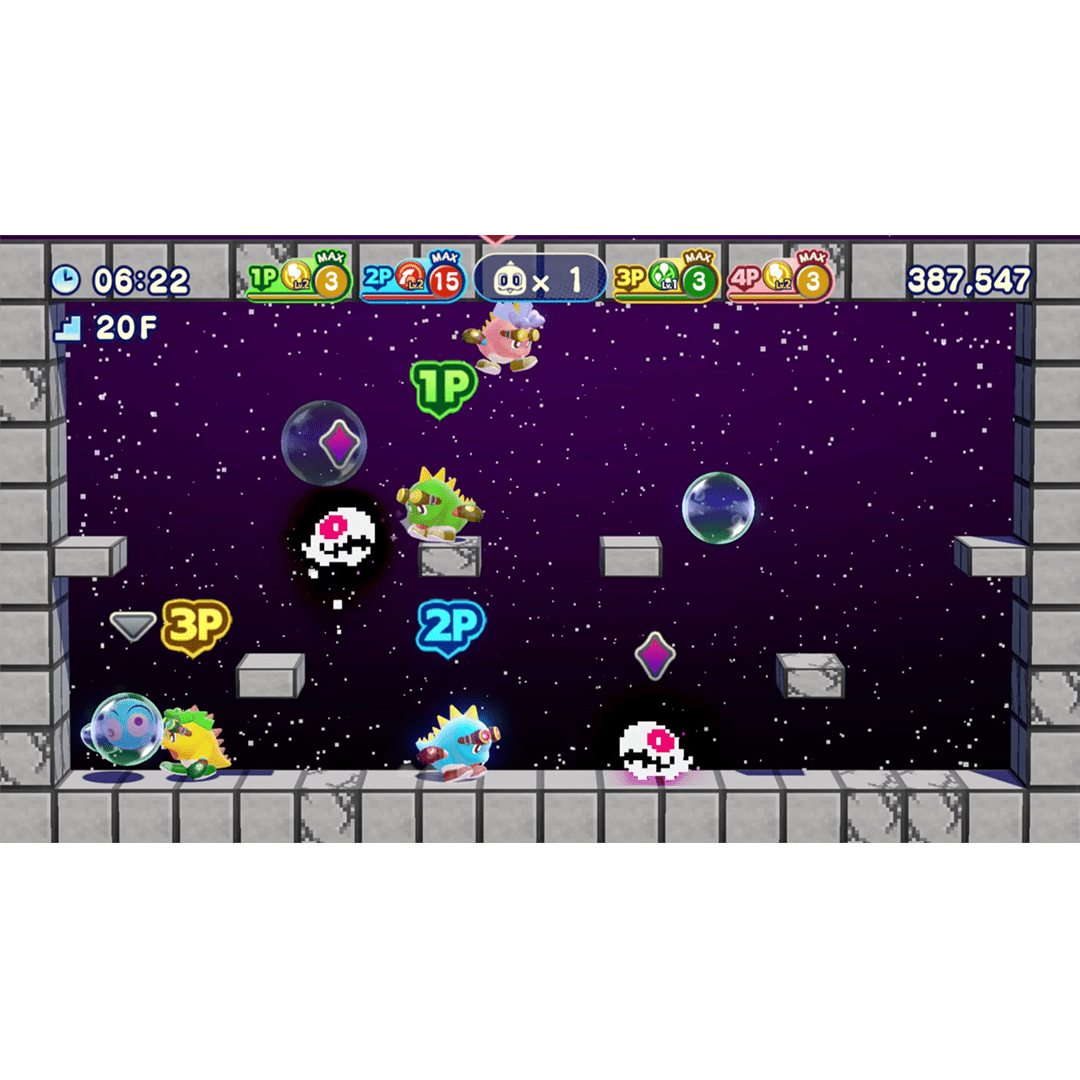 Bubble Bobble 4 Friends Baron is Back SWITCH 2 Edition - Jeux Vidéo Physique - Clear River Games - Shop Just for Games