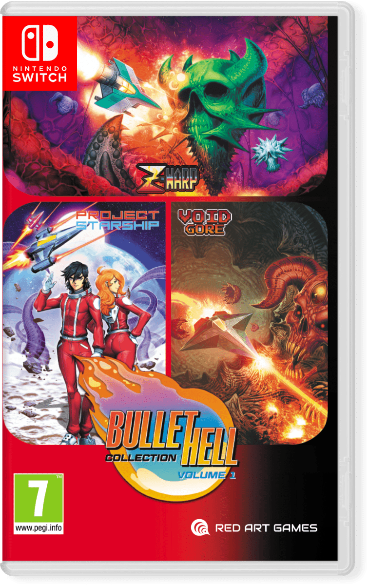 Bullet Hell Collection Volume 1 Nintendo SWITCH - Jeux Vidéo Physique - Red Art Games - Shop Just for Games