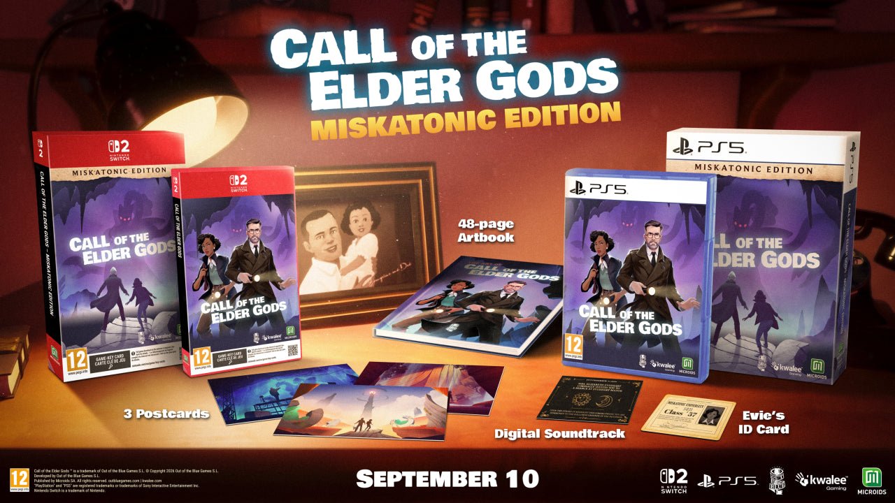 CALL OF THE ELDER GODS - MISKATONIC EDITION SWITCH 2 - Jeux Vidéo Physique - MICROIDS - Shop Just for Games