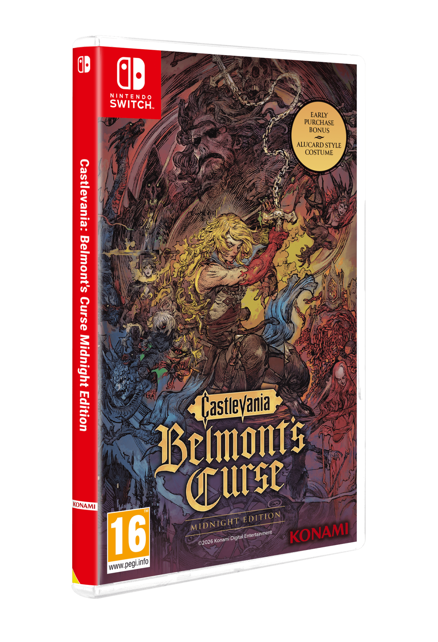Castlevania Belmont’s Curse Midnight Edition SWITCH - Jeux Vidéo Physique - Konami - Shop Just for Games