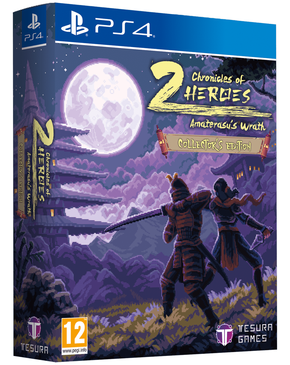Chronicles of 2 Heroes Amaterasu's Wrath Collector's PS4 - Jeux Vidéo Physique - TESURA - Shop Just for Games