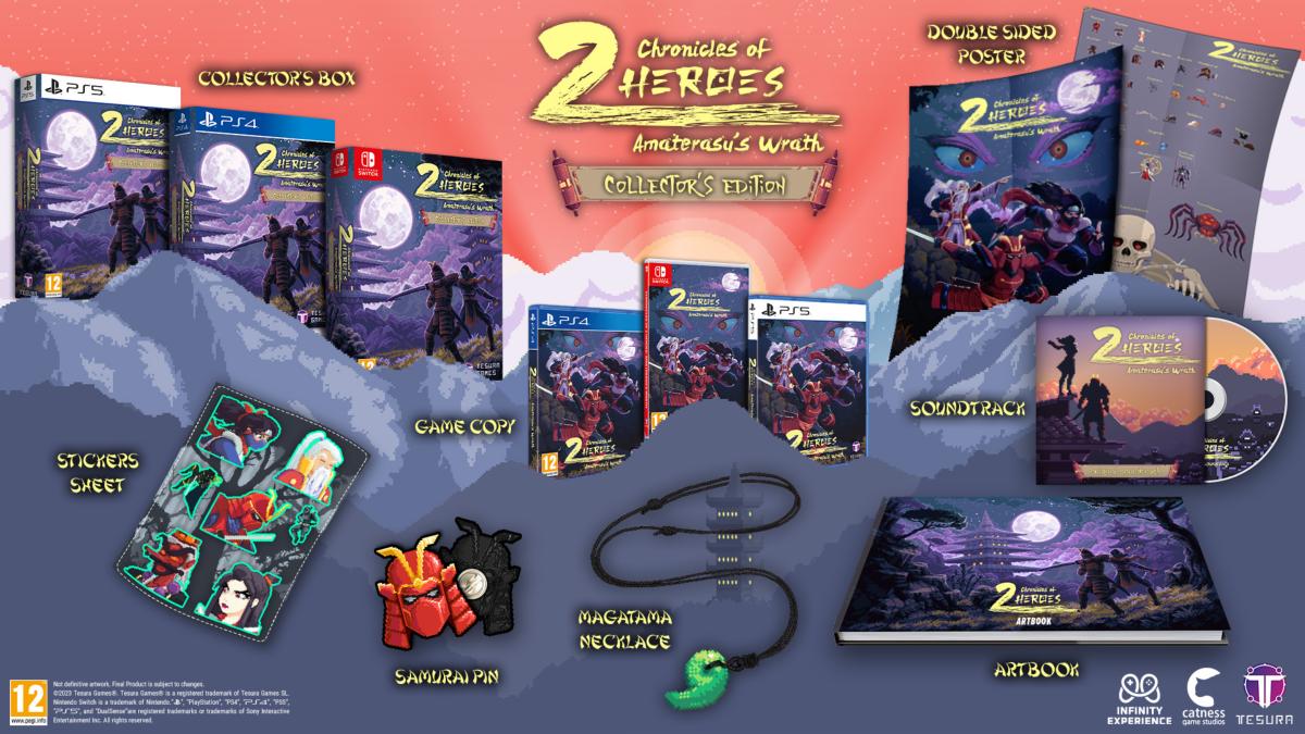 Chronicles of 2 Heroes Amaterasu's Wrath Collector's PS5 - Jeux Vidéo Physique - TESURA - Shop Just for Games
