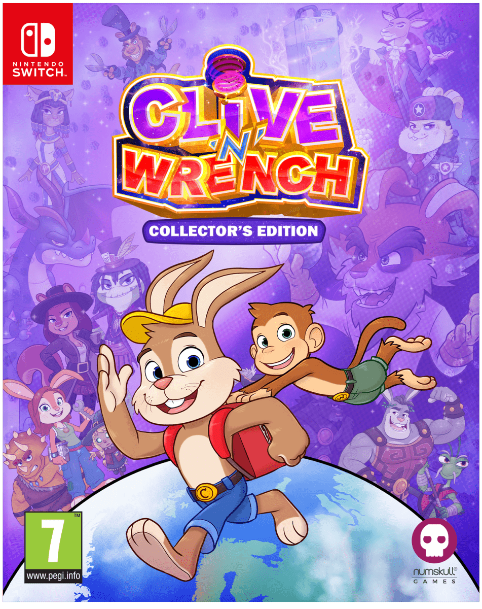 Clive 'n' Wrench Collector's Edition Nintendo SWITCH - Jeux Vidéo Physique - NUMSKULL - Shop Just for Games