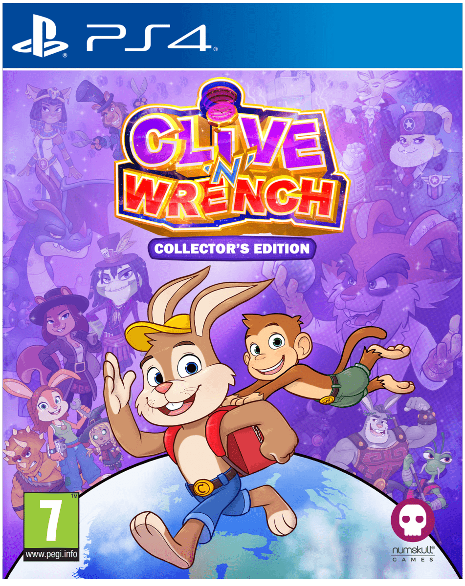 Clive 'n' Wrench Collector's Edition PS4 - Jeux Vidéo Physique - NUMSKULL - Shop Just for Games