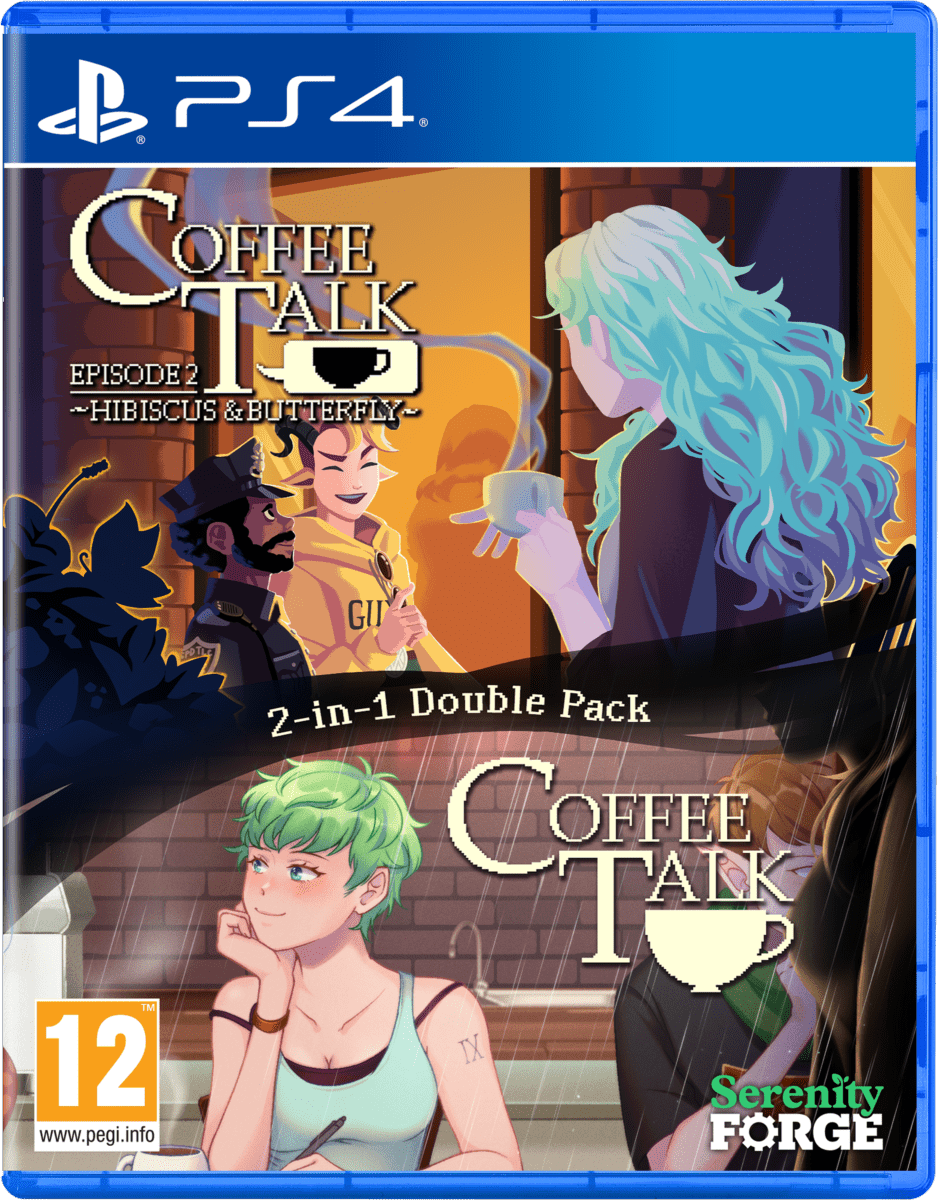 Coffee Talk Double Pack 1+2 PS4 - Jeux Vidéo Physique - NUMSKULL - Shop Just for Games