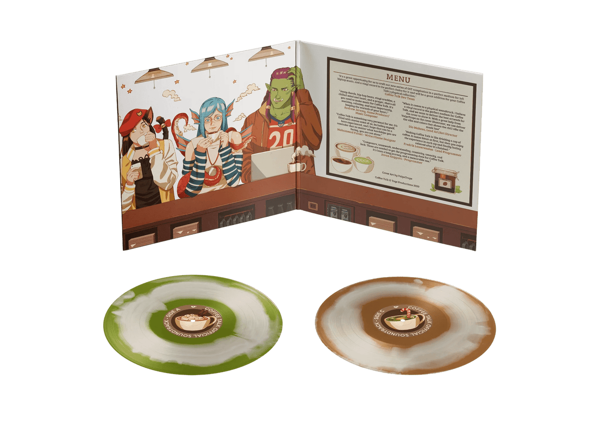 Coffee Talk Vinyle 2LP - Vinyles - BIGWAX - Shop Just for Games