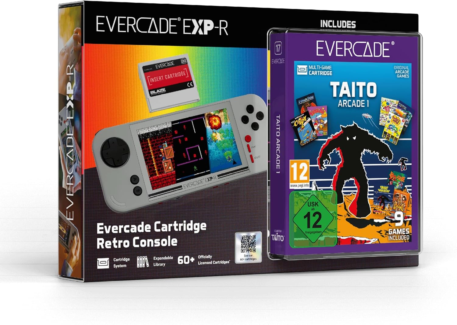 Console Portable Evercade EXP - R TAITO Arcade Collection 1 Bundle - Console portable - Evercade - Shop Just for Games