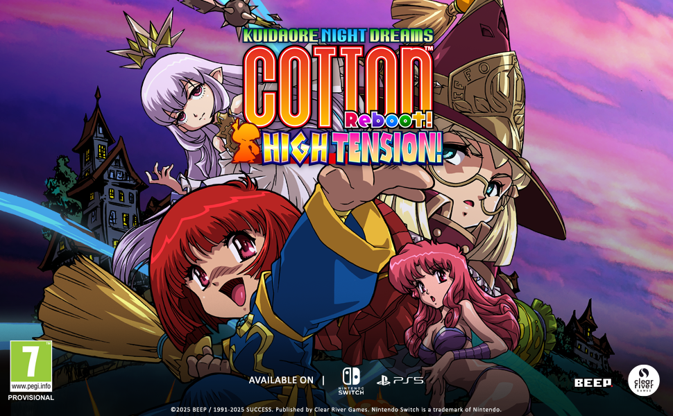 Cotton Reboot! High Tension! PS5 - Jeux Vidéo Physique - Clear River Games - Shop Just for Games