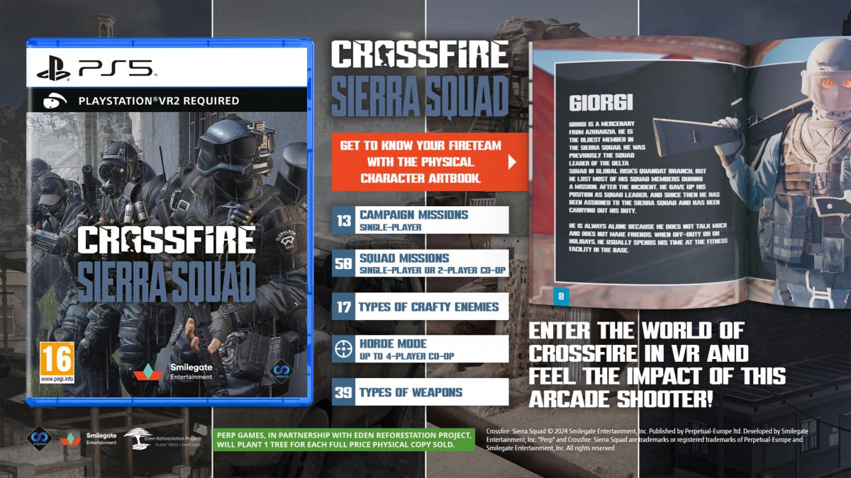 CrossFire Sierra Squad PSVR2 - Jeux Vidéo Physique - PERP GAMES - Shop Just for Games
