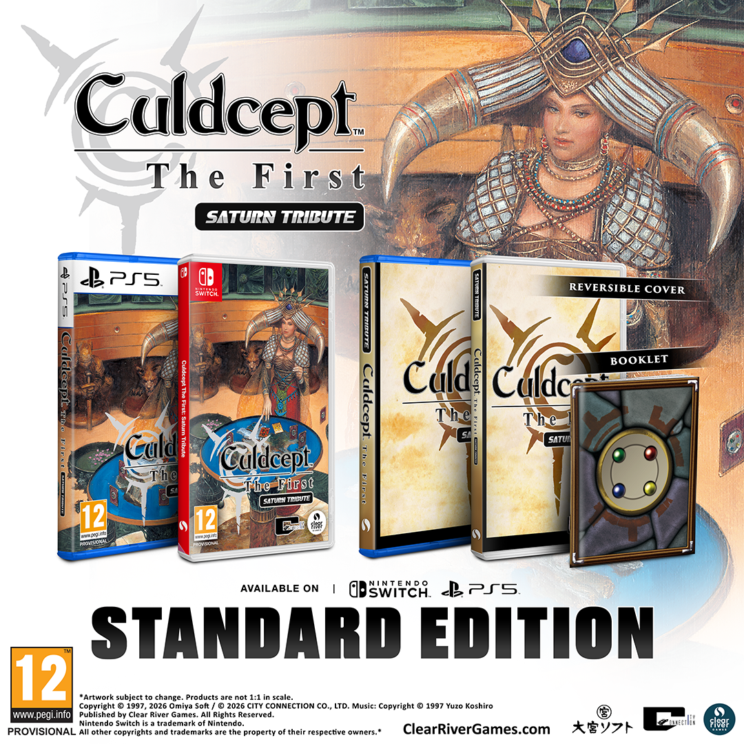 Culdcept The First Saturn Tribute SWITCH - Jeux Vidéo Physique - Clear River Games - Shop Just for Games