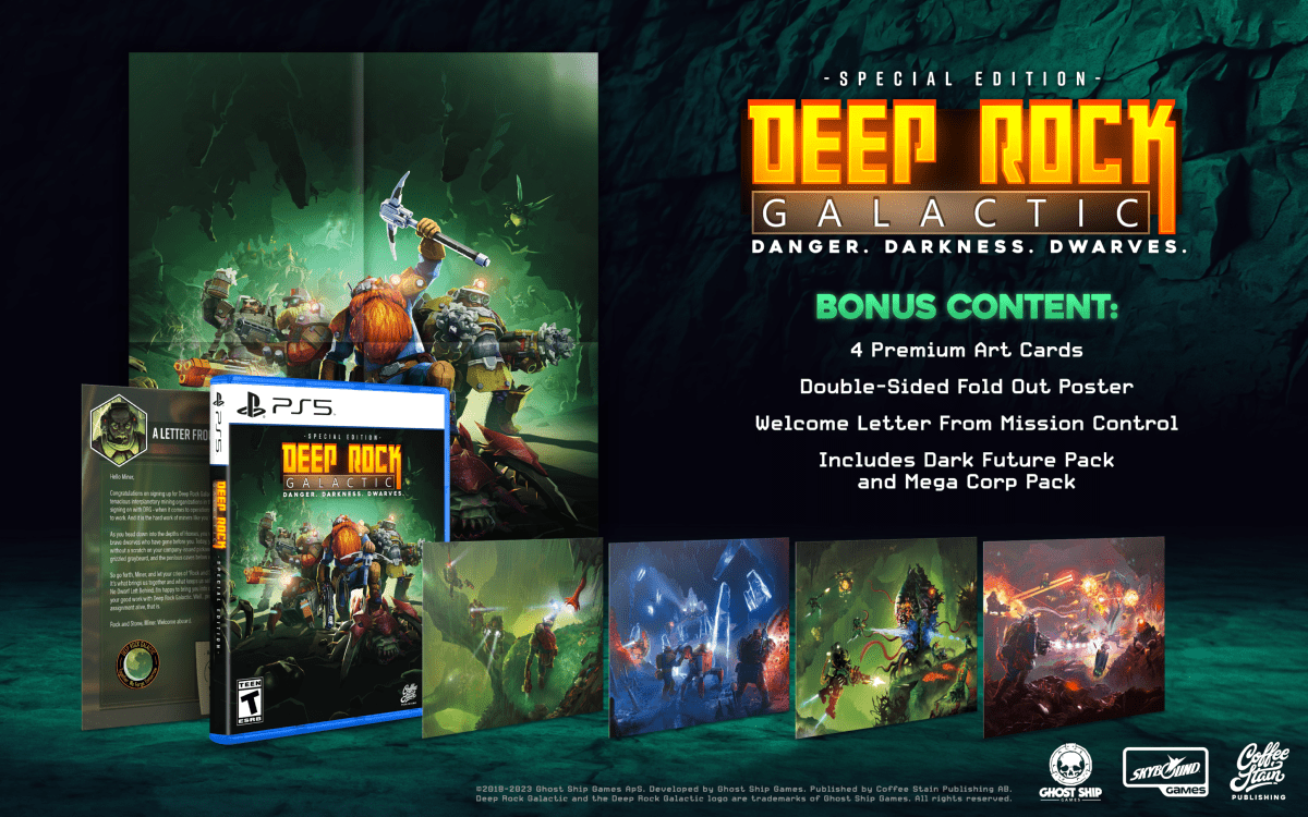 Deep Rock Galactic PS5 - Jeux Vidéo Physique - SKYBOUND - Shop Just for Games