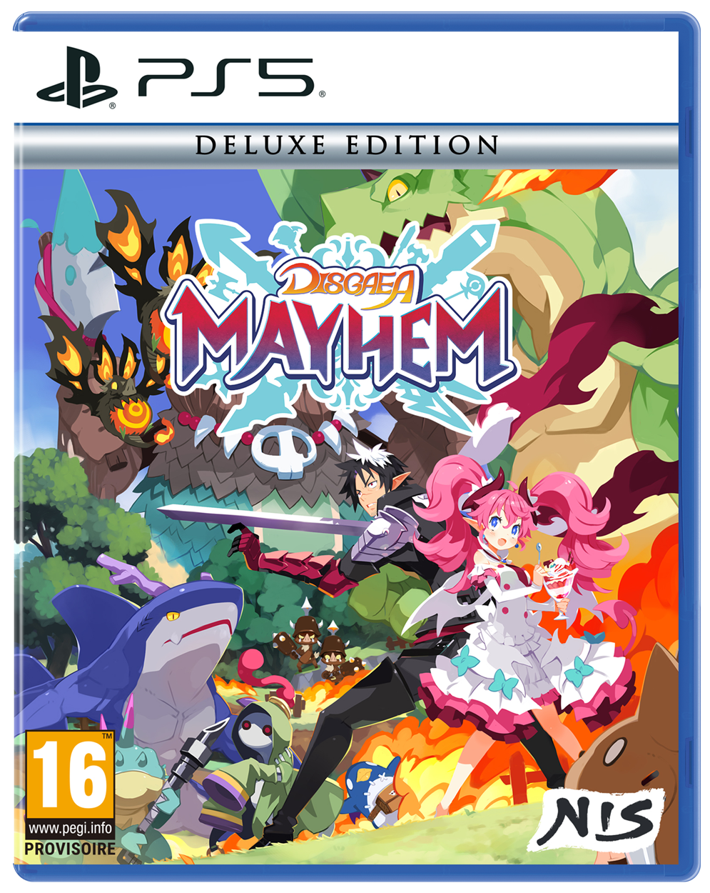Disgaea Mayem Deluxe Edition PS5 - Jeux Vidéo Physique - NIS America - Shop Just for Games