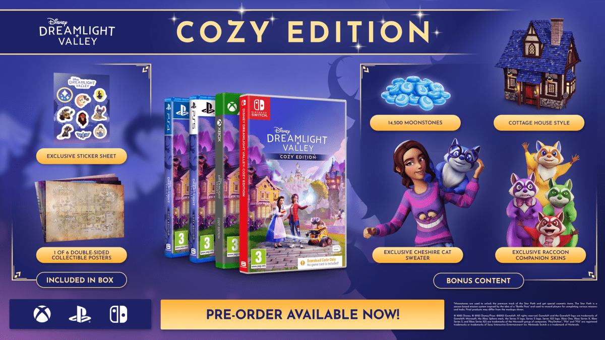 Disney Dreamlight Valley Cozy Edition PS4 - Jeux Vidéo Physique - Gameloft - Shop Just for Games