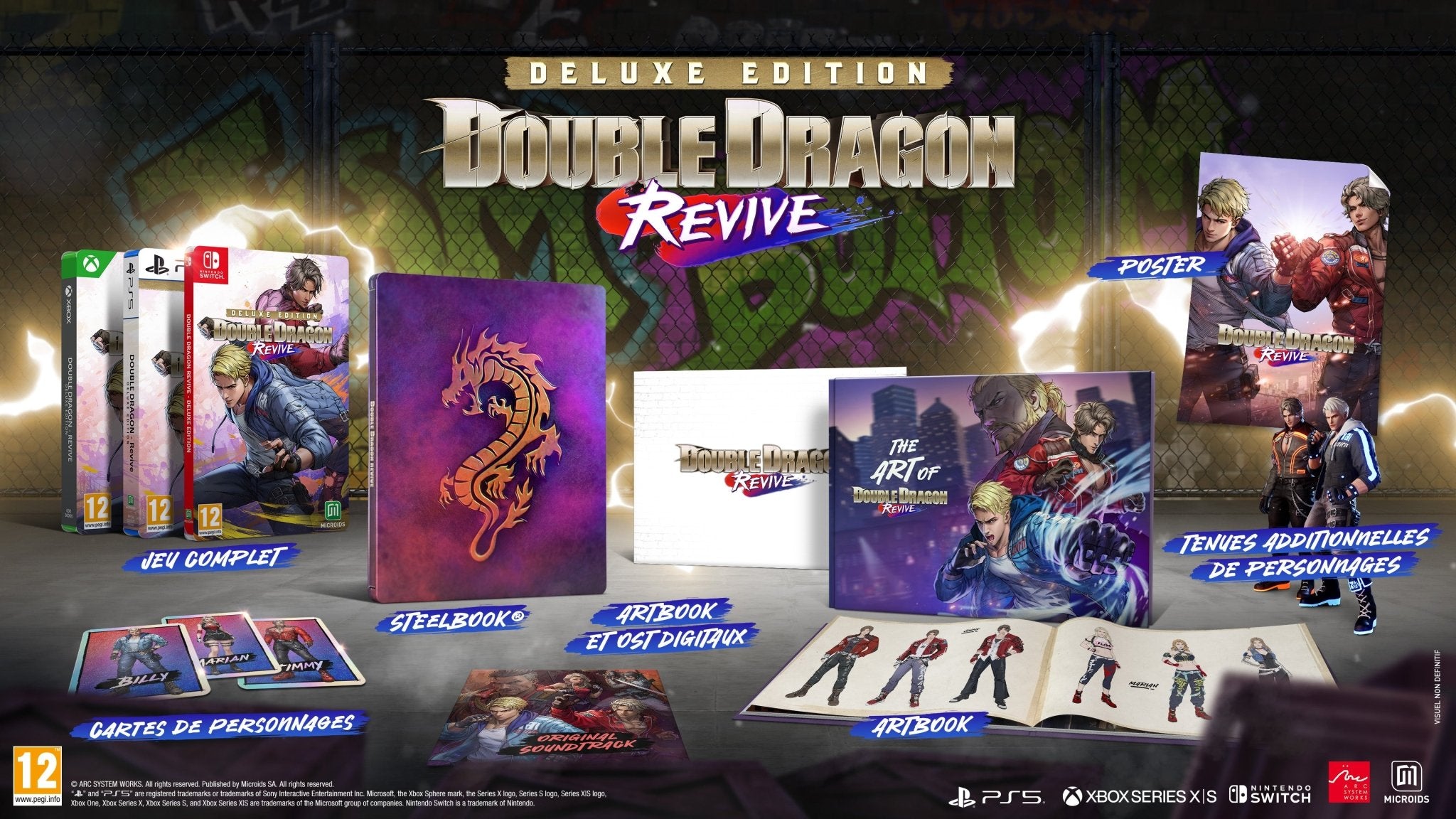 Double Dragon Revive Deluxe Edition Nintendo Switch