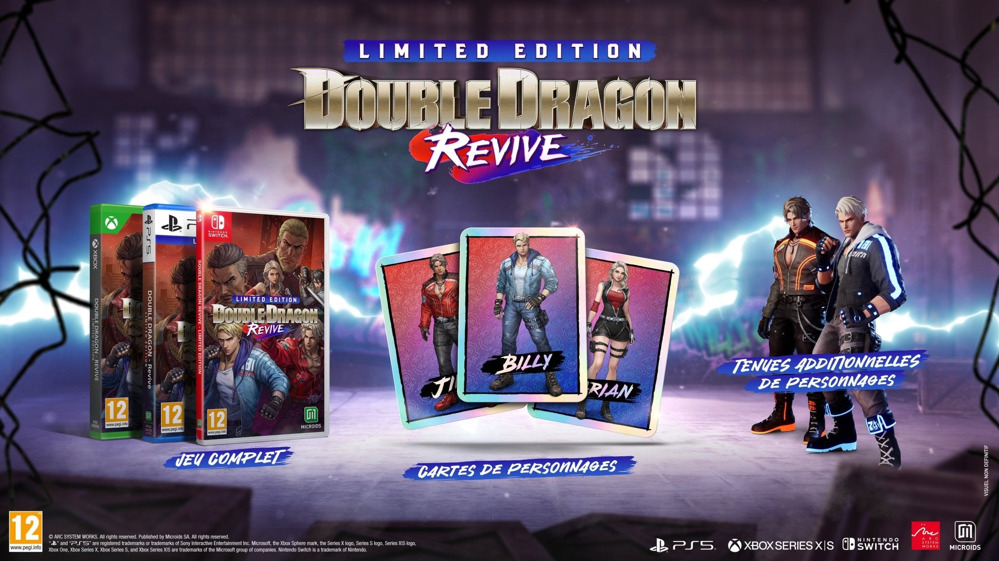 DOUBLE DRAGON Revive 限定版　Switch Double Dragon Revive Limited Edition Nintendo Switch