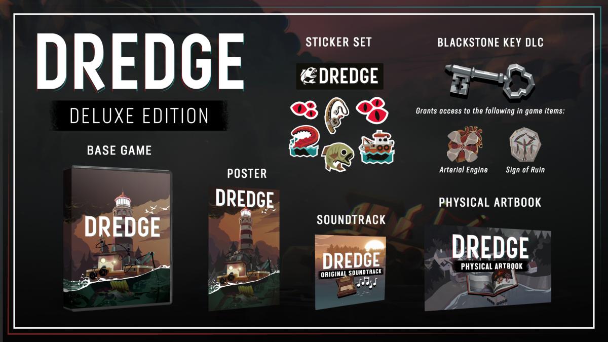 DREDGE Deluxe Edition Nintendo SWITCH - Jeux Vidéo Physique - Fireshine - Shop Just for Games