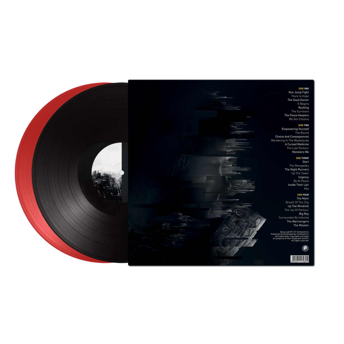 Dying Light 2 Stay Human Edition Limitée Vinyle Coloré - 2LP - Vinyles - Black Screen Records - Shop Just for Games