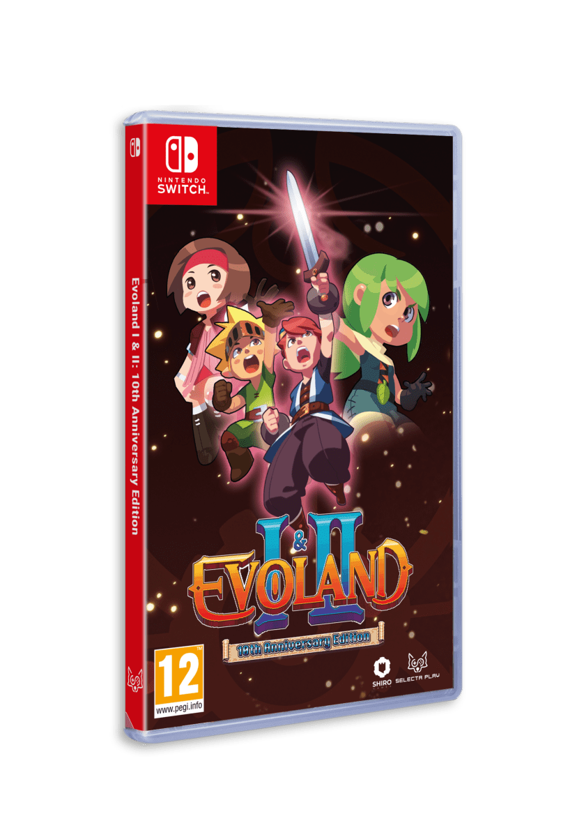 Evoland 10th Anniversary (1+2) Nintendo SWITCH - Jeux Vidéo Physique - SELECTA PLAY - Shop Just for Games