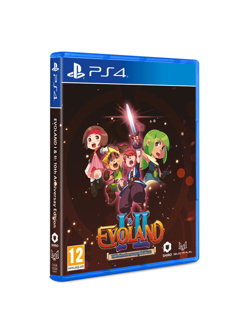 Evoland 10th Anniversary (1+2) PS4 - Jeux Vidéo Physique - SELECTA PLAY - Shop Just for Games