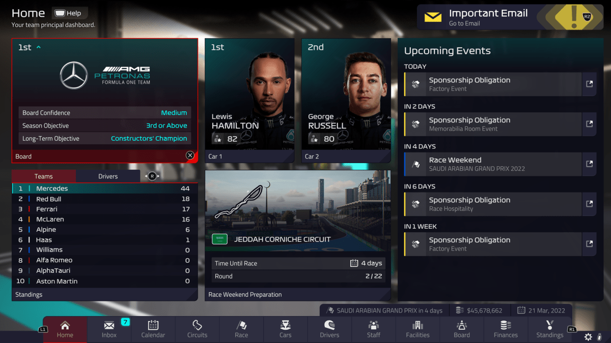 F1 Manager 2022 PS4 - Jeux Vidéo Physique - Fireshine - Shop Just for Games