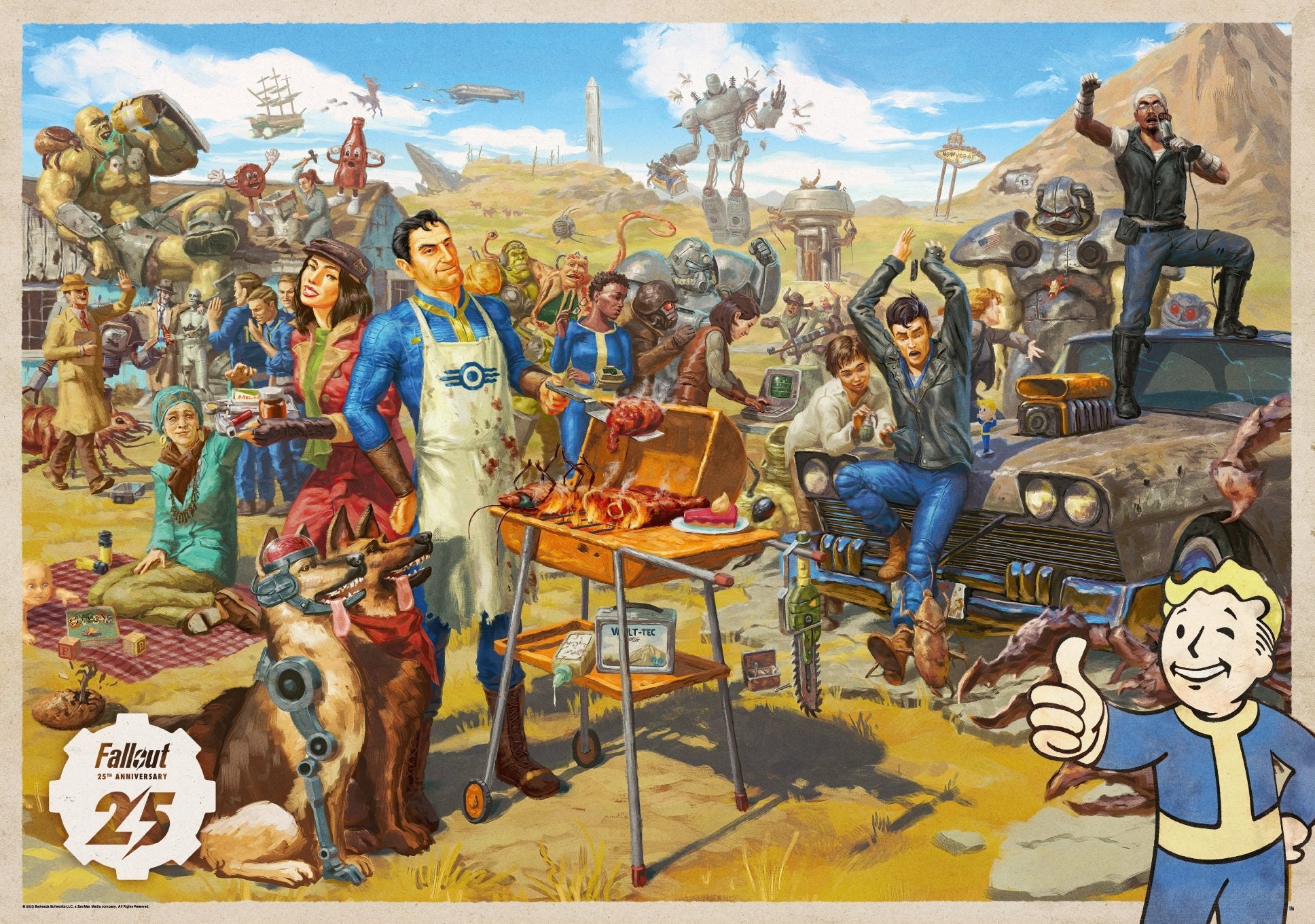 Fallout Vault Loot Collection - Puzzle and Goodies