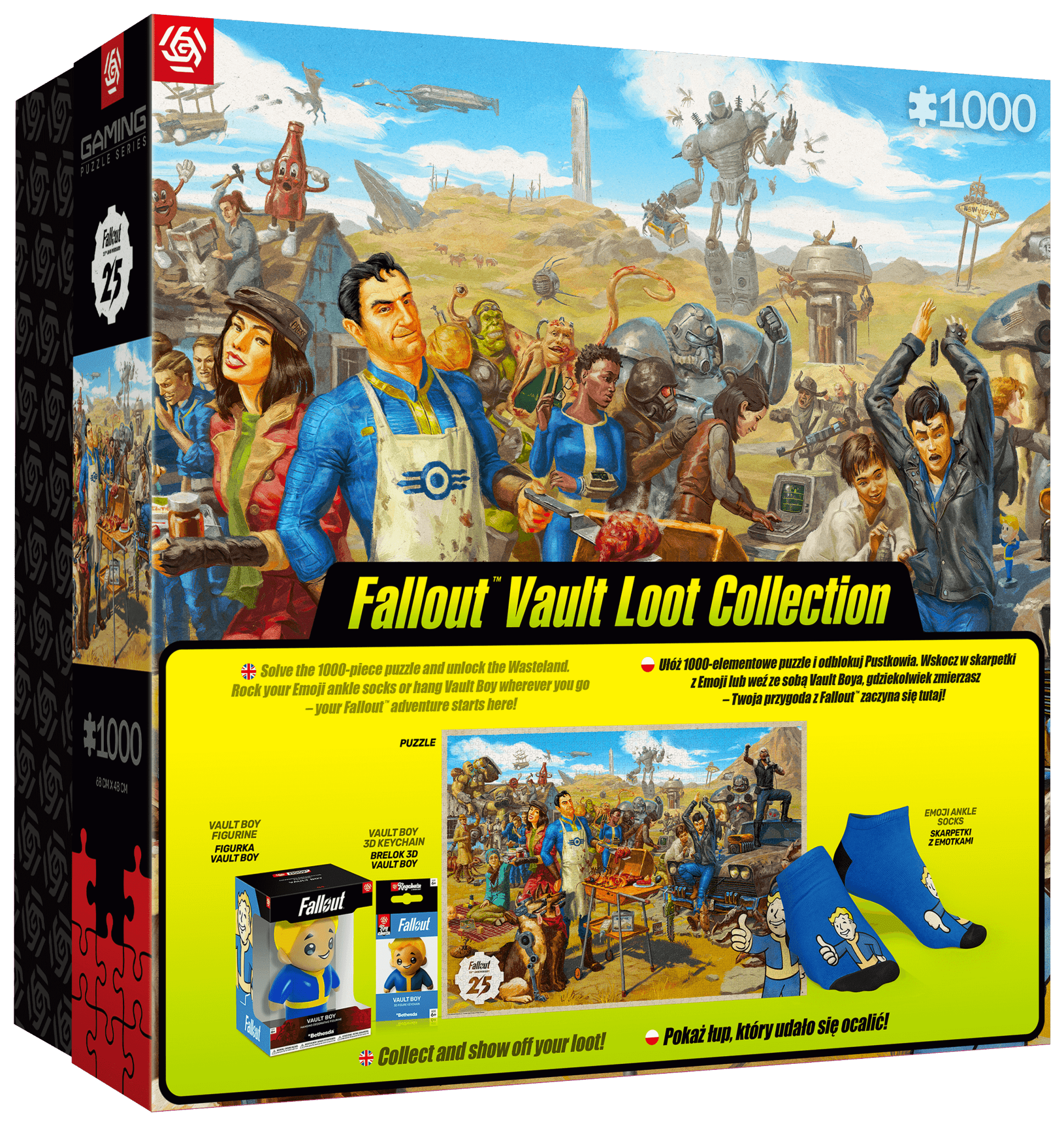 Fallout Vault Loot Collection - Puzzle and Goodies