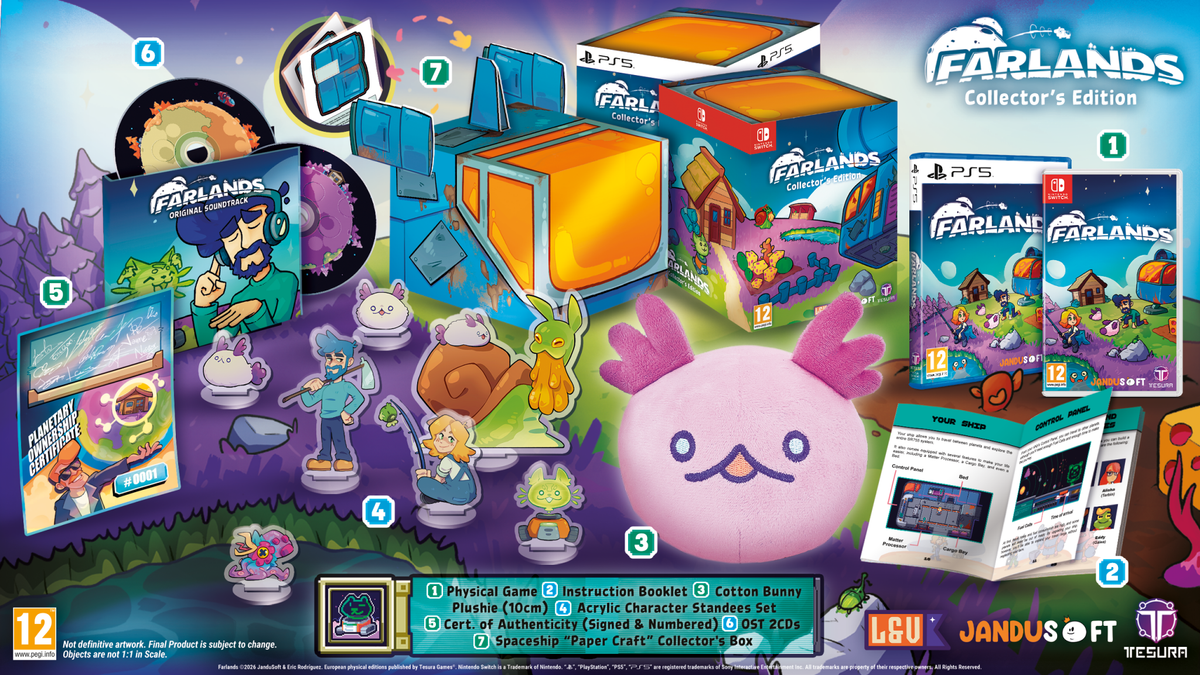 Farlands Collector's Edition PS5 - Jeux Vidéo Physique - TESURA - Shop Just for Games