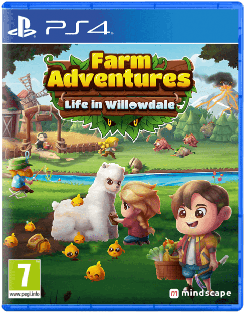 Farm Adventures - Life in Willowdale PS4 - Jeux Vidéo Physique - Just For Games - Shop Just for Games