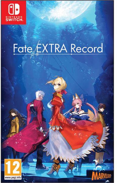 Nintendo Switch Fate extra regalia box fateextra-record-nintendo-