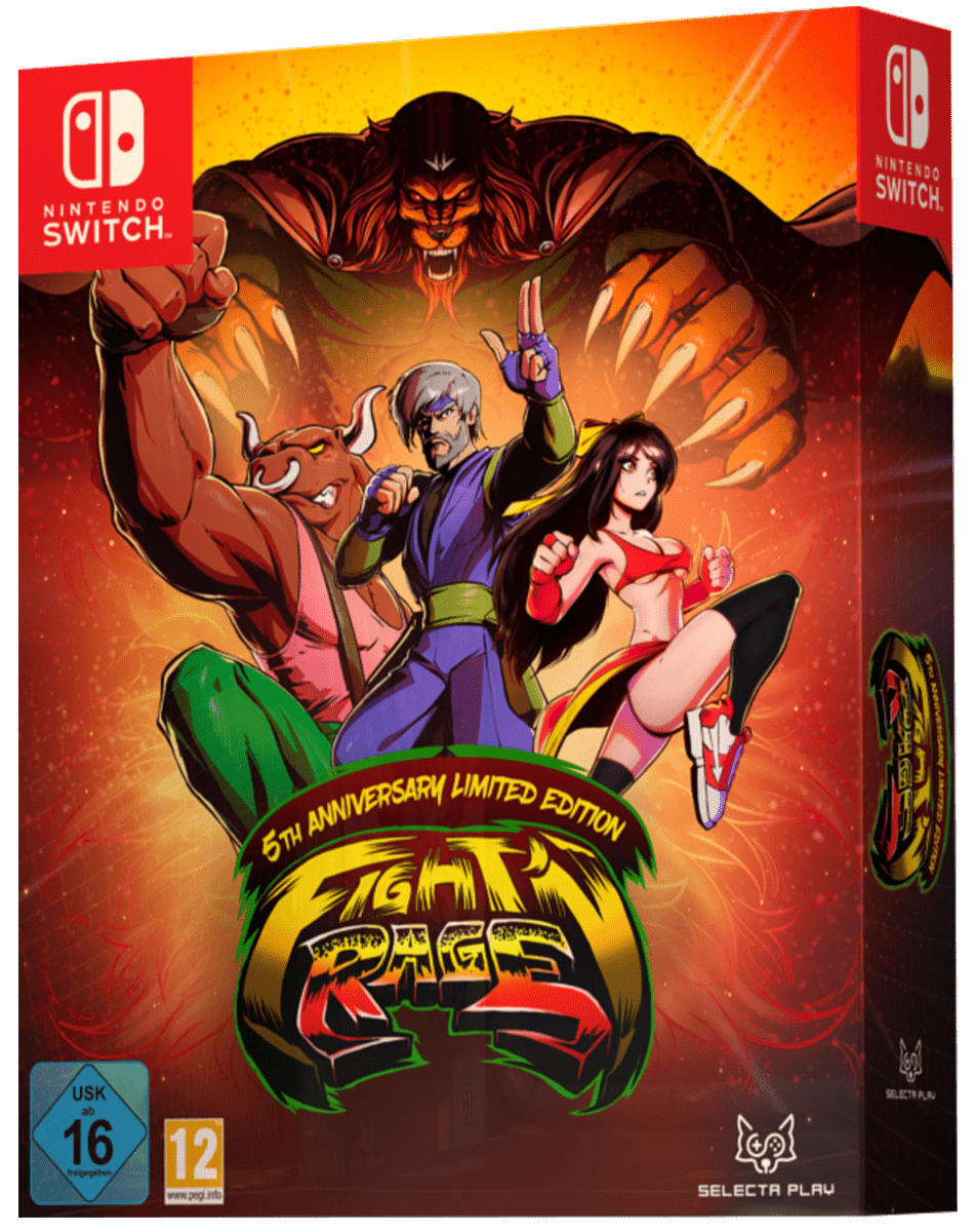Fight'n Rage 5th Anniversary Limited Editon Nintendo SWITCH - Jeux Vidéo Physique - SELECTA PLAY - Shop Just for Games